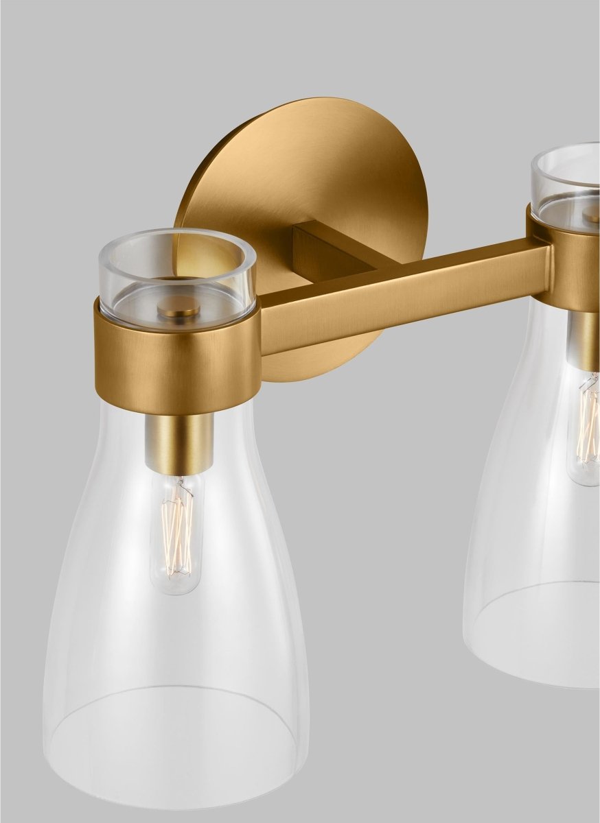 Luminaire de vanité Moritz - Laiton brûlé 14 1/2" by Visual Comfort Studio | Luminaires & cie