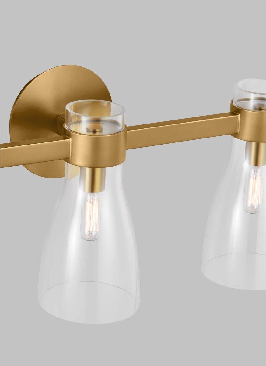 Luminaire de vanité Moritz - Laiton brûlé 24" by Visual Comfort Studio | Luminaires & cie