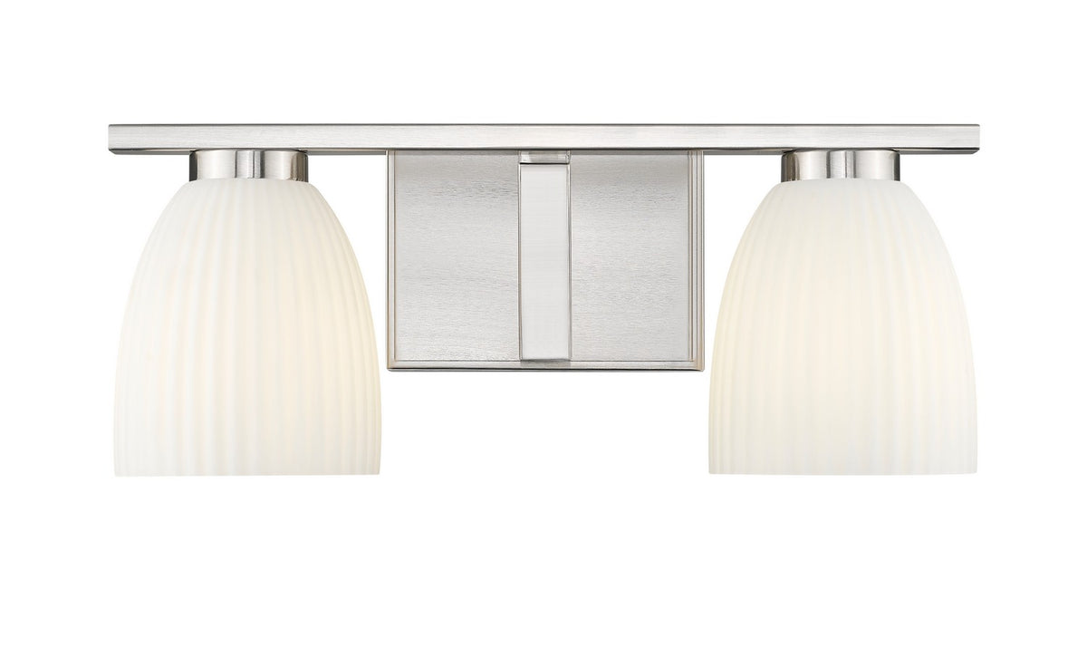 Luminaire de vanité Naya Nickel brossé, 16" – vue 2