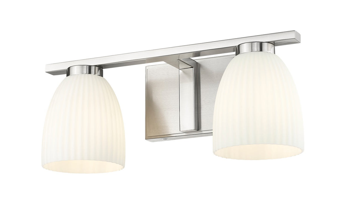Luminaire de vanité Naya Nickel brossé, 16" – vue 3
