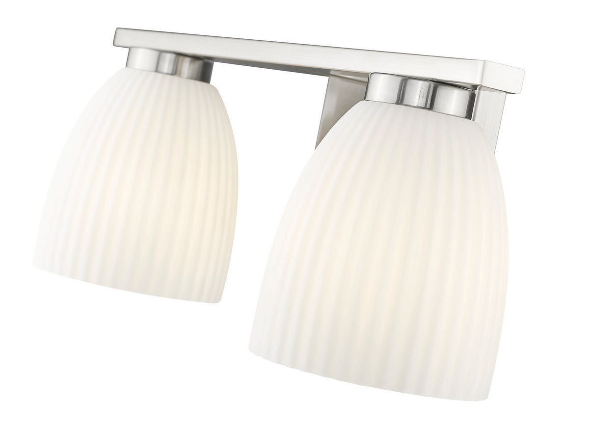 Luminaire de vanité Naya Nickel brossé, 16" – vue 4
