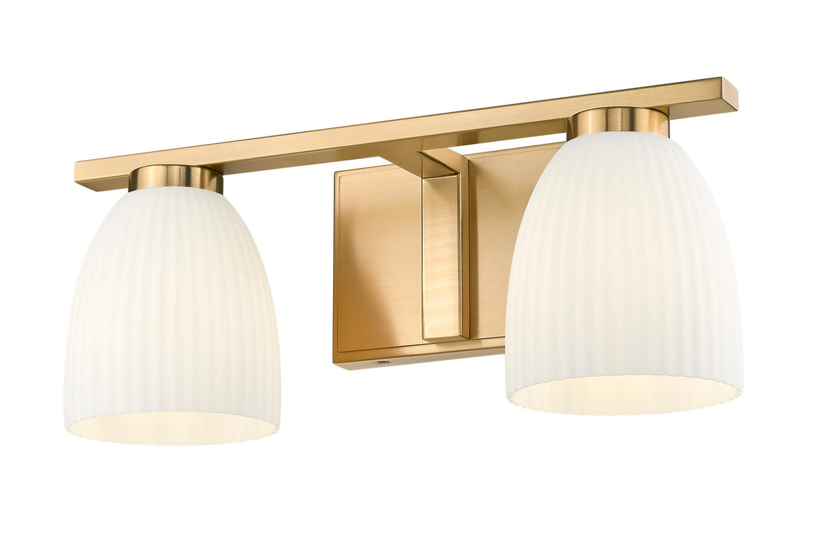 Luminaire de vanité Naya Or moderne, 16" – vue 3