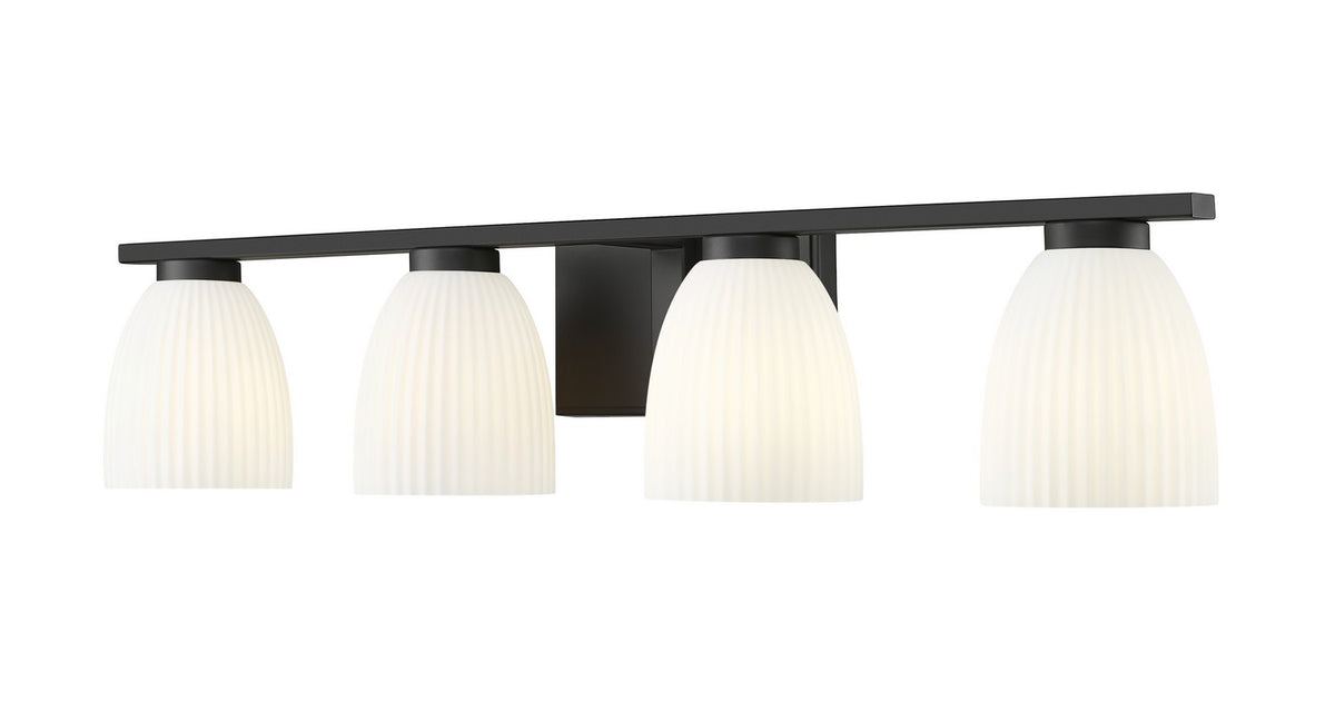 Luminaire de vanité Naya Noir mat, 32" – Z-Lite