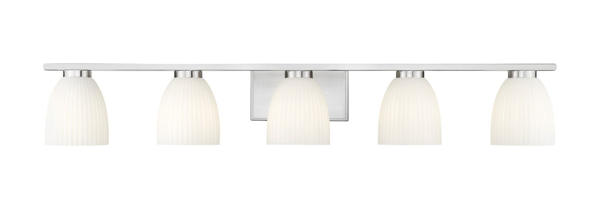 Luminaire de vanité Naya Nickel brossé, 40" – vue 2