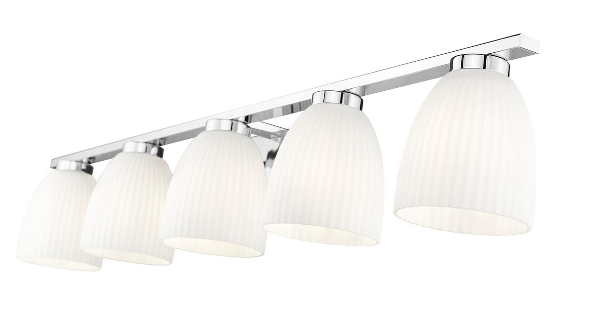 Luminaire de vanité Naya Chrome, 40" – vue 4