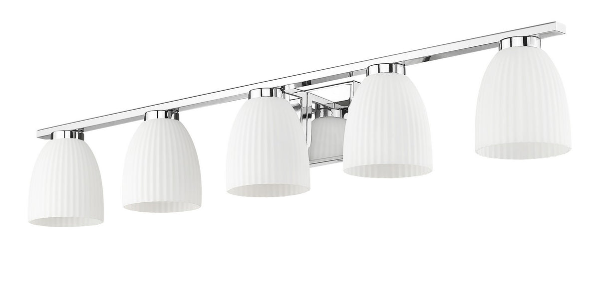 Luminaire de vanité Naya Chrome, 40" – vue 5