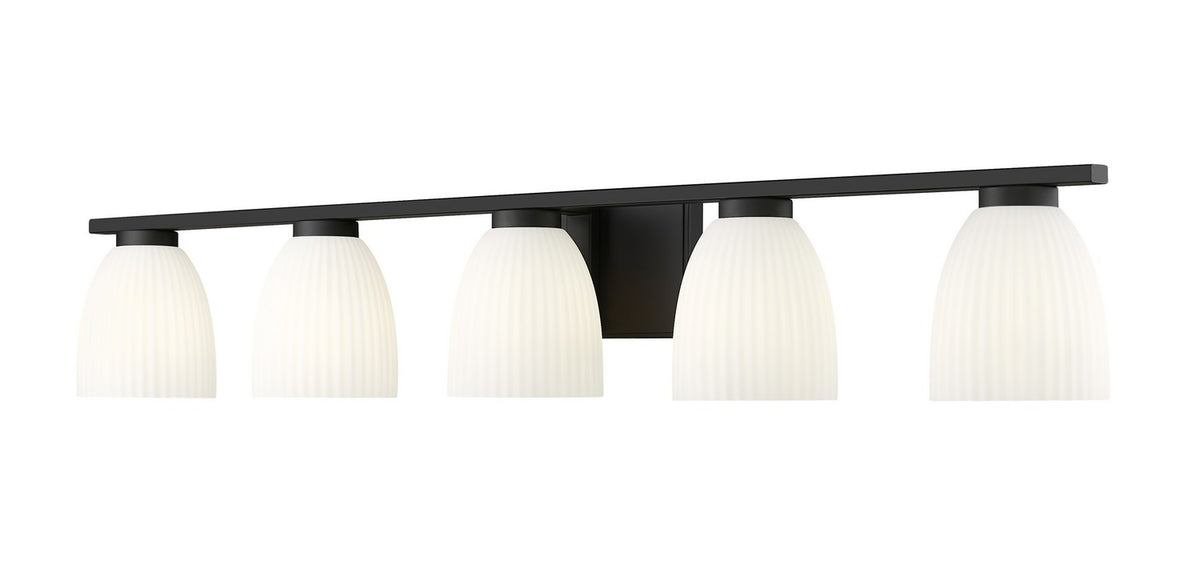 Luminaire de vanité Naya Noir mat, 40" – Z-Lite