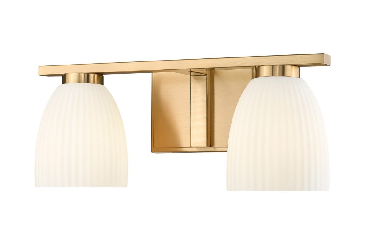 Luminaire de vanité Naya - Or moderne 16" by Z-Lite | Luminaires & cie