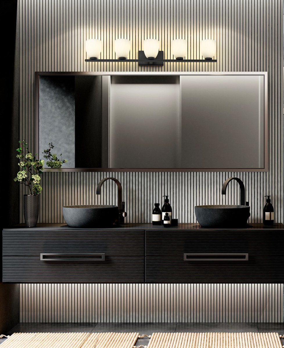 Luminaire de vanité Naya - Or moderne 40" by Z-Lite | Luminaires & cie