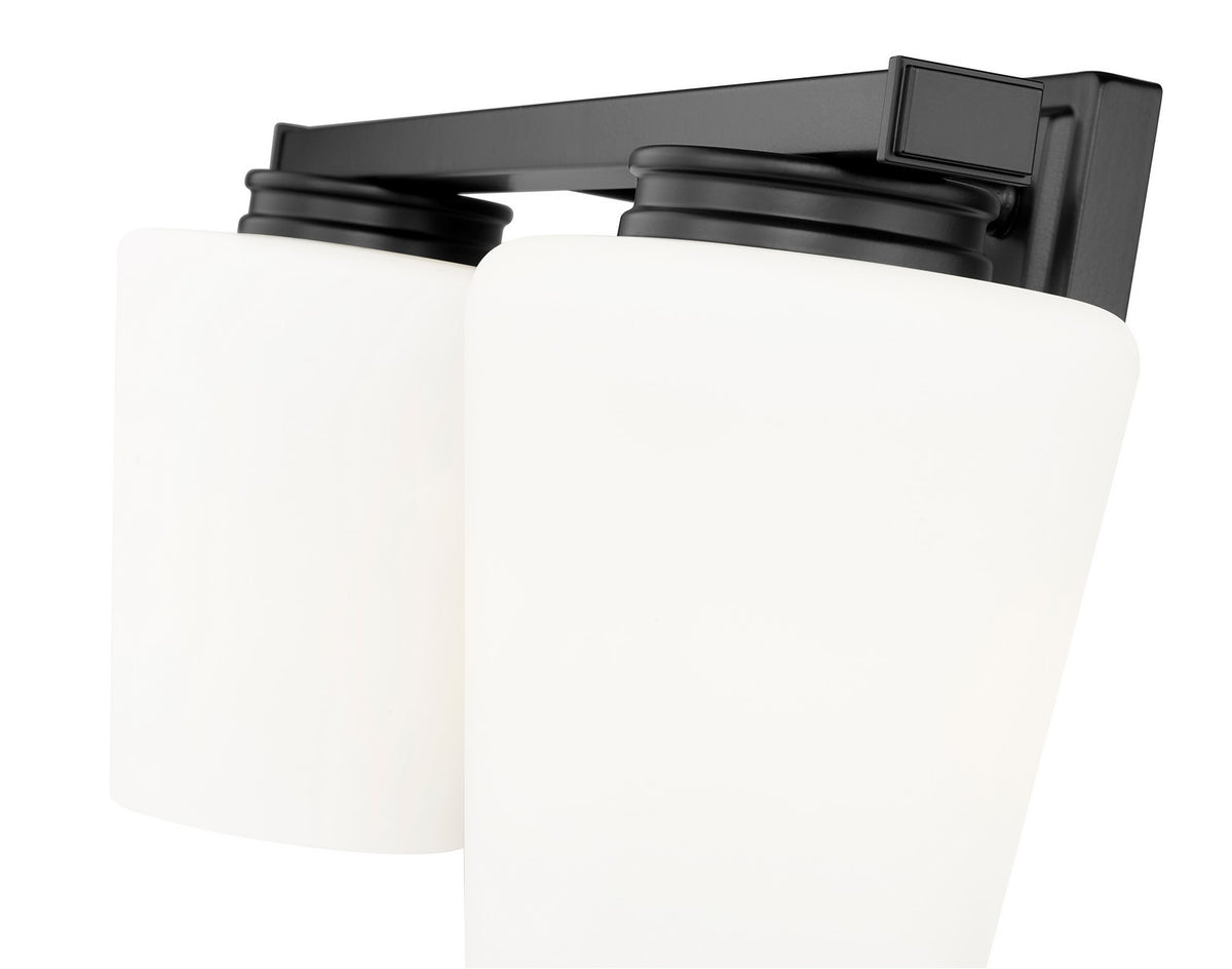 Luminaire de vanité Nextra Noir mat, 16" – vue 4