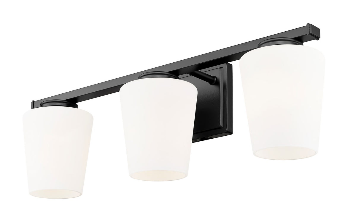 Luminaire de vanité Nextra Noir mat, 24" – vue 5