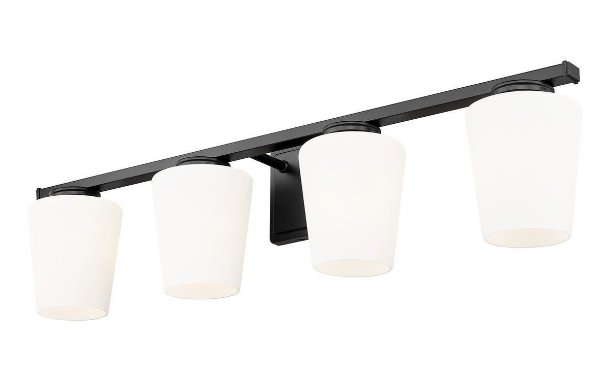 Luminaire de vanité Nextra Noir mat, 32" – vue 2