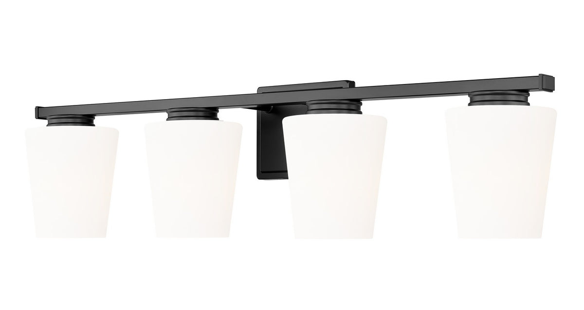 Luminaire de vanité Nextra Noir mat, 32" – vue 5