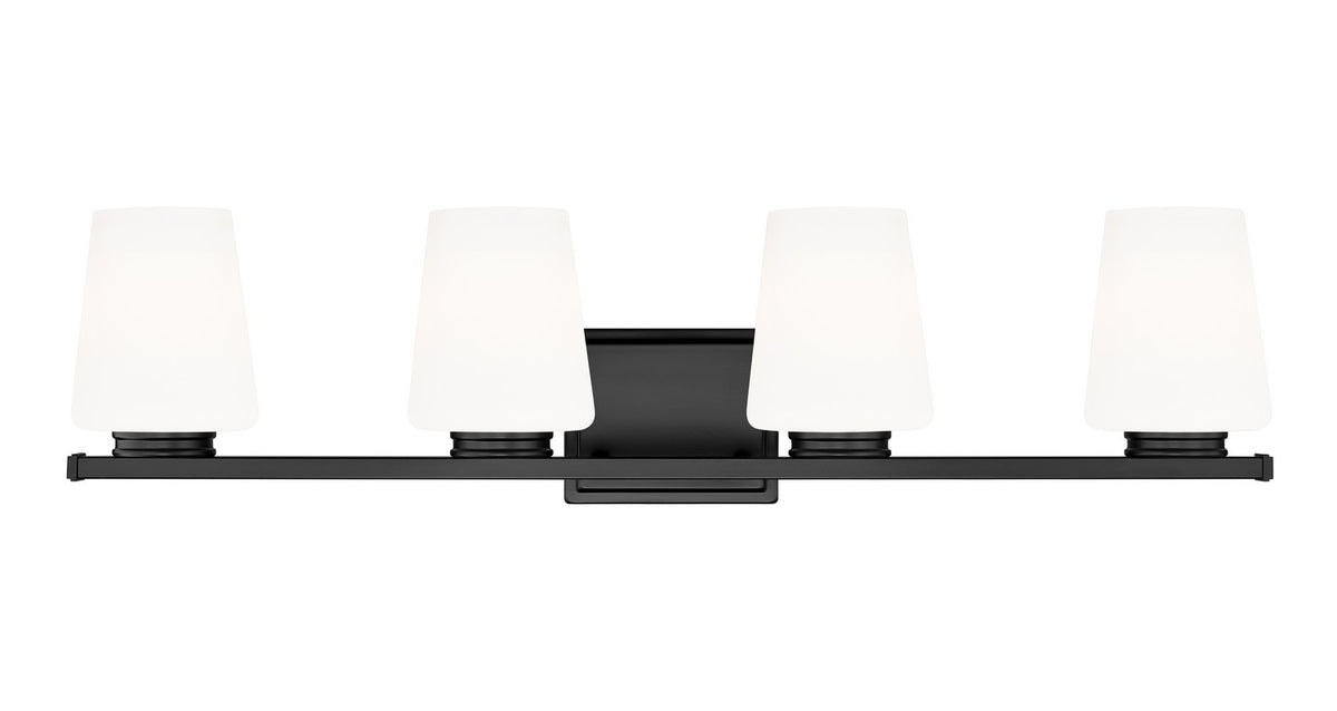 Luminaire de vanité Nextra Noir mat, 32" – Z-Lite