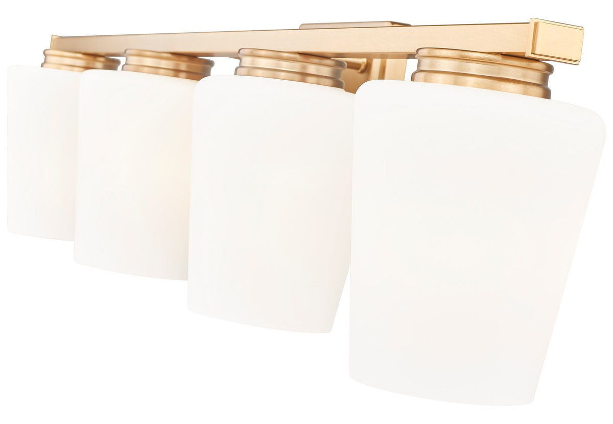 Luminaire de vanité Nextra Or moderne, 32" – vue 3