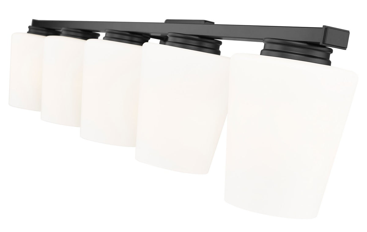 Luminaire de vanité Nextra Noir mat, 42" – vue 4