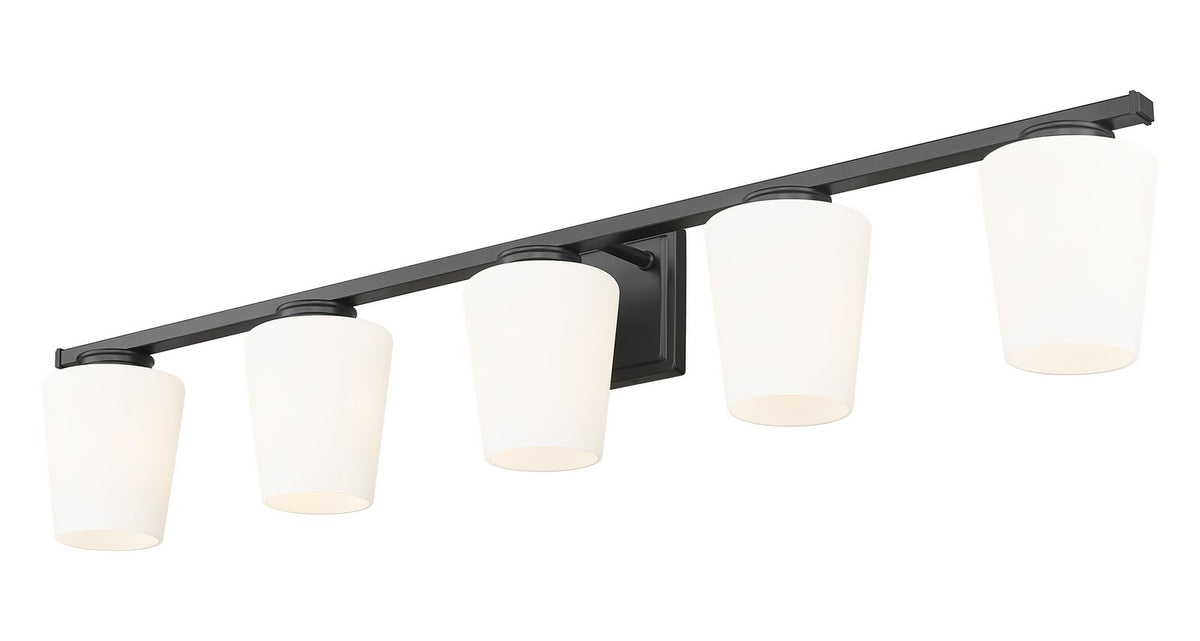 Luminaire de vanité Nextra Noir mat, 42" – vue 5