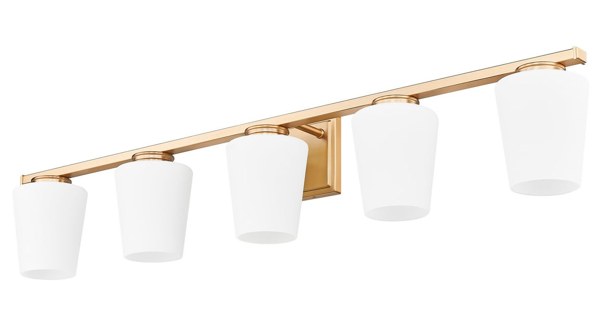Luminaire de vanité Nextra Or moderne, 42" – vue 5