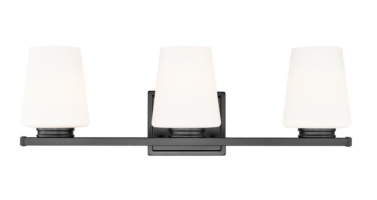 Luminaire de vanité Nextra - Noir mat 24" by Z-Lite | Luminaires & cie