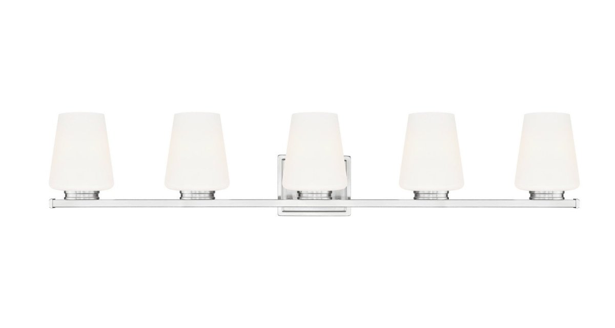 Luminaire de vanité Nextra - Nickel brossé 42" by Z-Lite | Luminaires & cie