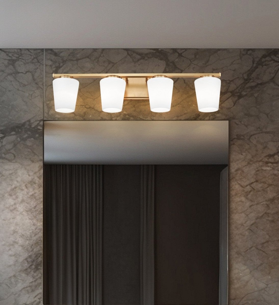 Luminaire de vanité Nextra - Or moderne 42" by Z-Lite | Luminaires & cie