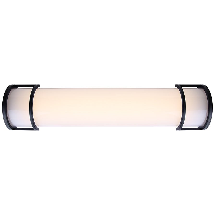 Luminaire de vanité Nora - Nickel brossé 36 3/4" 4 3/8" by Canarm | Luminaires & cie