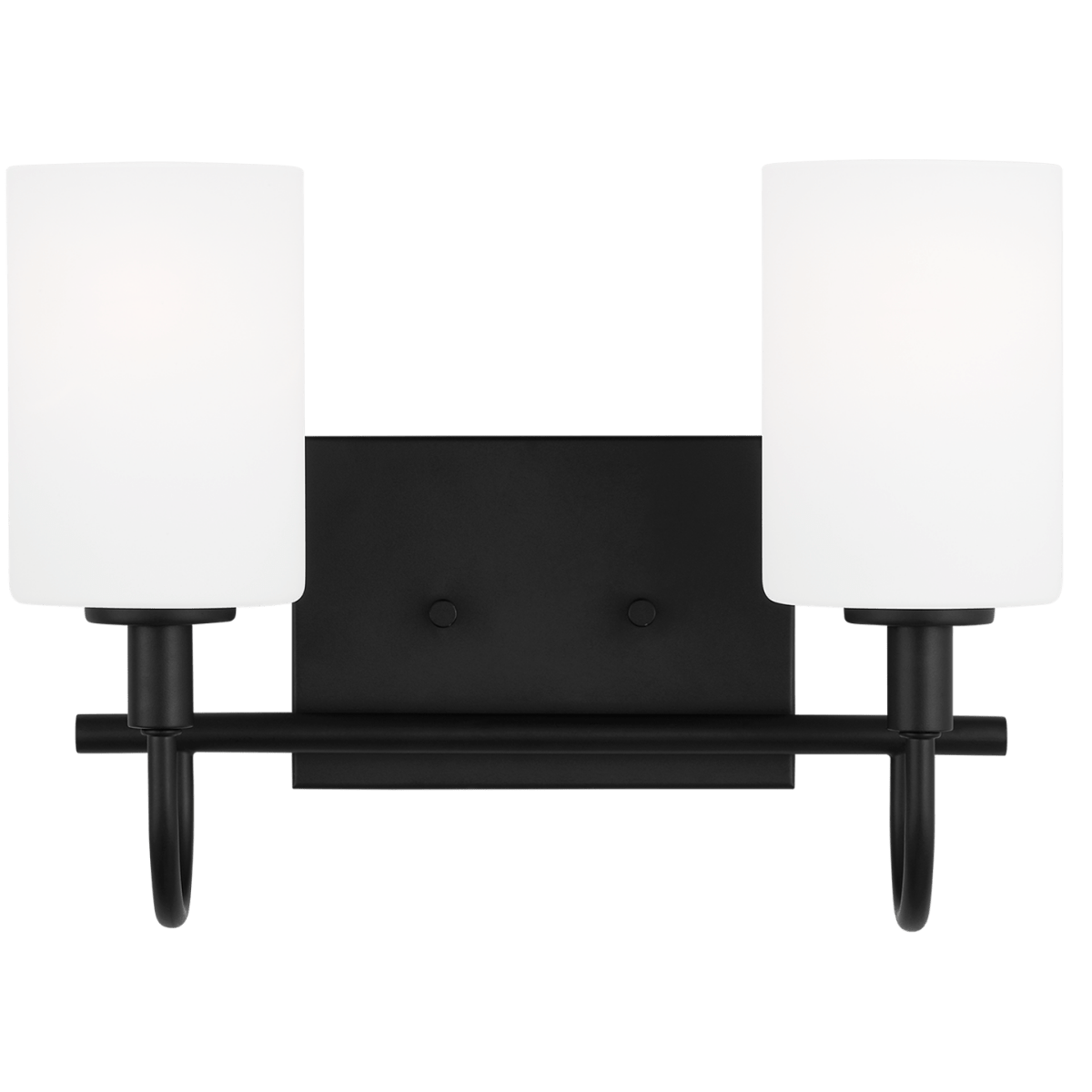 Luminaire de vanité Oak Moore - Noir de minuit 13 7/8" Ampoules non - incluses by Visual Comfort Studio | Luminaires & cie
