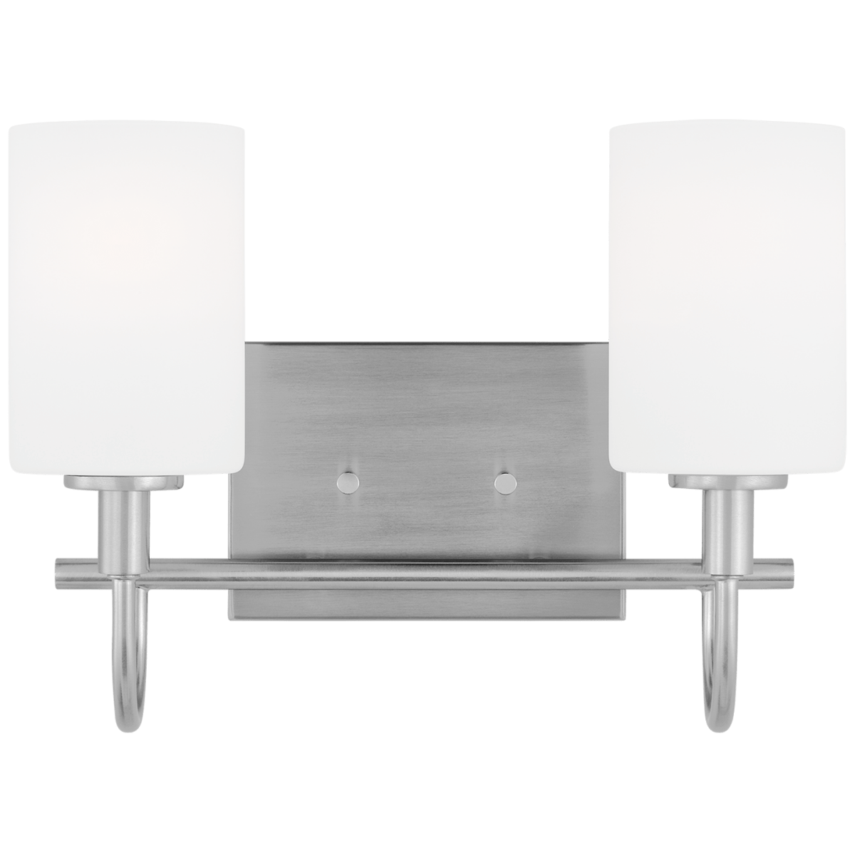 Luminaire de vanité Oak Moore - Nickel brossé 13 7/8" Ampoules non - incluses by Visual Comfort Studio | Luminaires & cie
