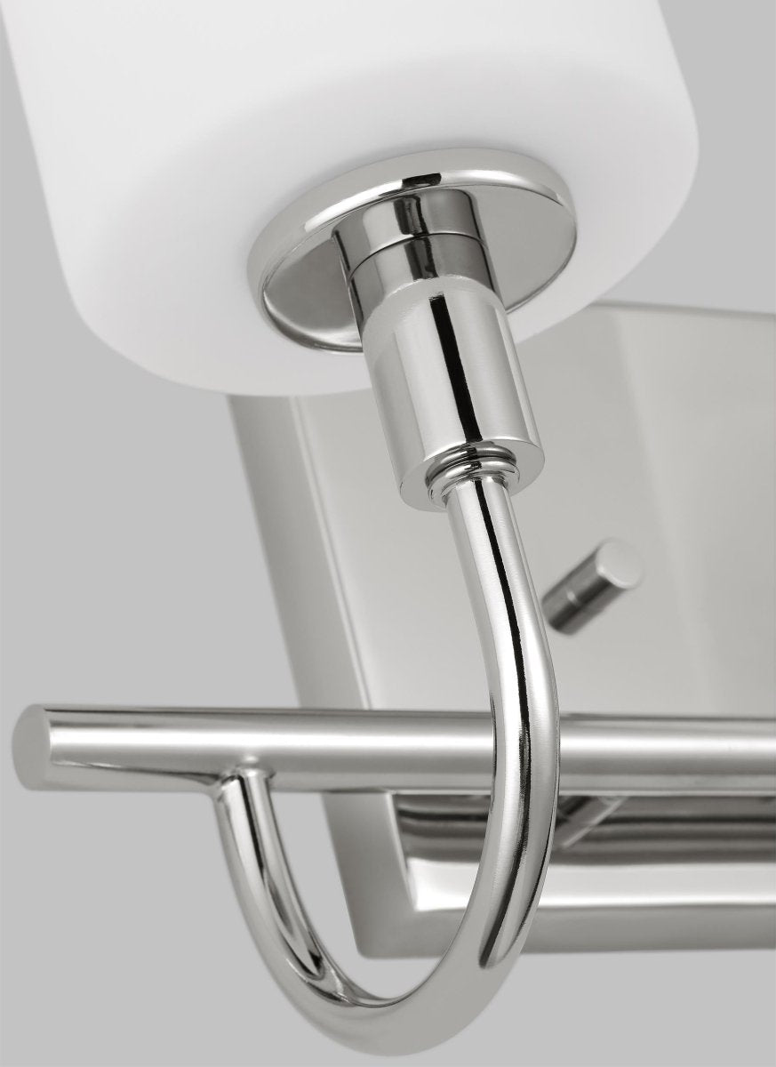 Luminaire de vanité Oak Moore - Chrome 13 7/8" Ampoules DEL incluses by Visual Comfort Studio | Luminaires & cie