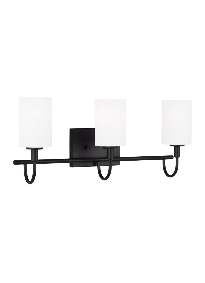 Luminaire de vanité Oak Moore - Noir de minuit 23 7/8" Ampoules non - incluses by Visual Comfort Studio | Luminaires & cie