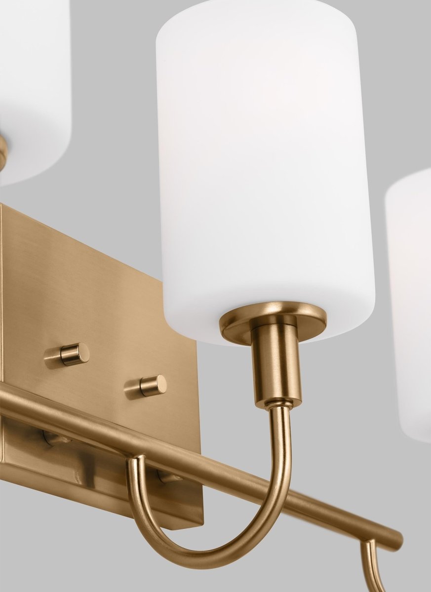 Luminaire de vanité Oak Moore - Laiton satiné 23 7/8" Ampoules non - incluses by Visual Comfort Studio | Luminaires & cie