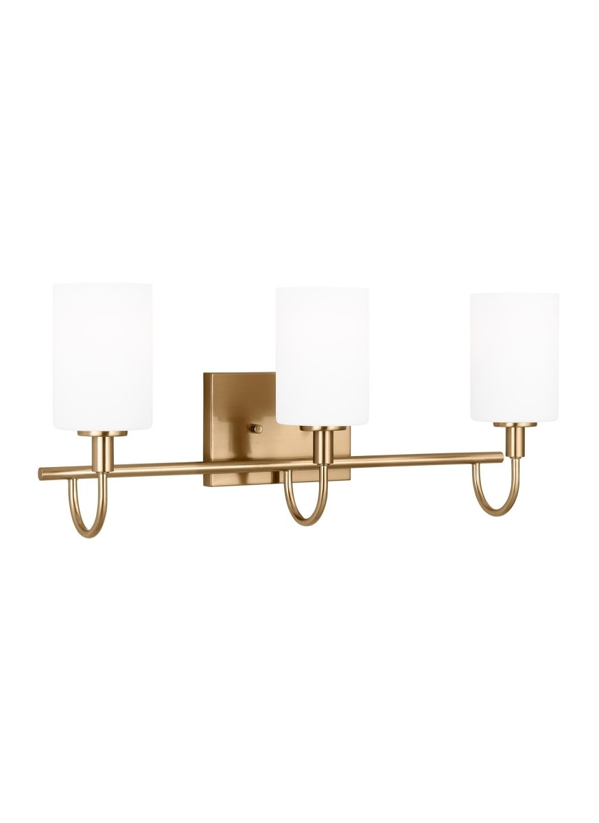 Luminaire de vanité Oak Moore - Laiton satiné 23 7/8" Ampoules non - incluses by Visual Comfort Studio | Luminaires & cie