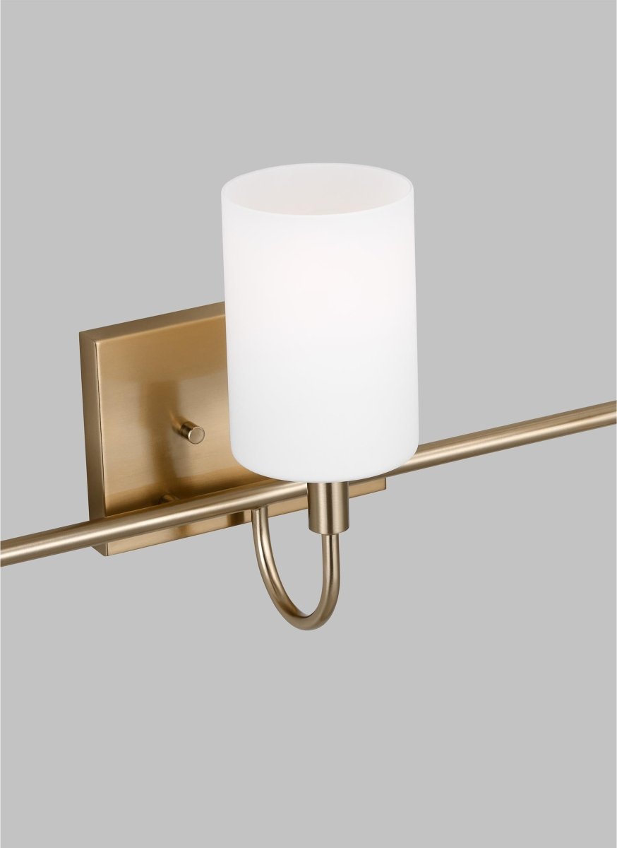 Luminaire de vanité Oak Moore - Laiton satiné 23 7/8" Ampoules non - incluses by Visual Comfort Studio | Luminaires & cie