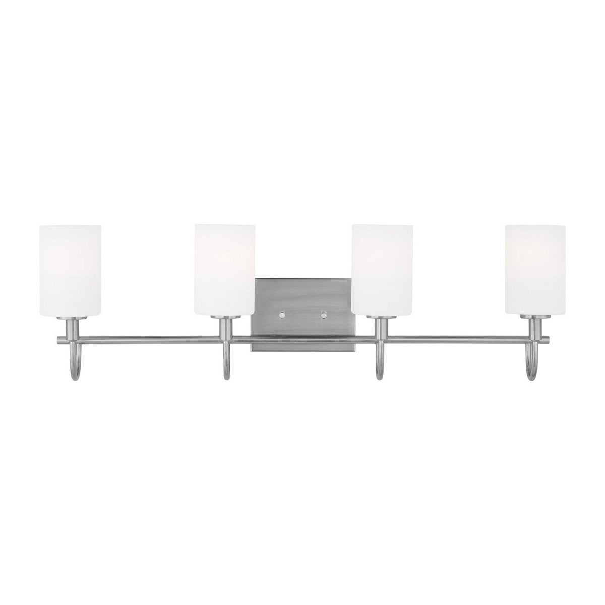 Luminaire de vanité Oak Moore - Nickel brossé 33 7/8" by Visual Comfort Studio | Luminaires & cie