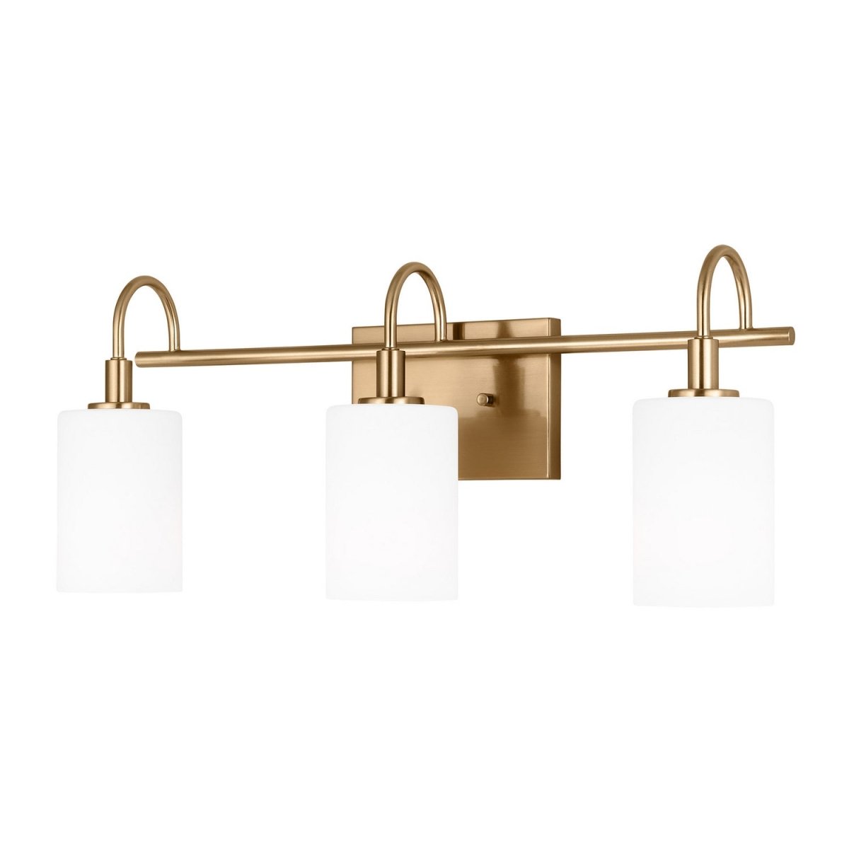 Luminaire de vanité Oak Moore - Nickel brossé 33 7/8" by Visual Comfort Studio | Luminaires & cie