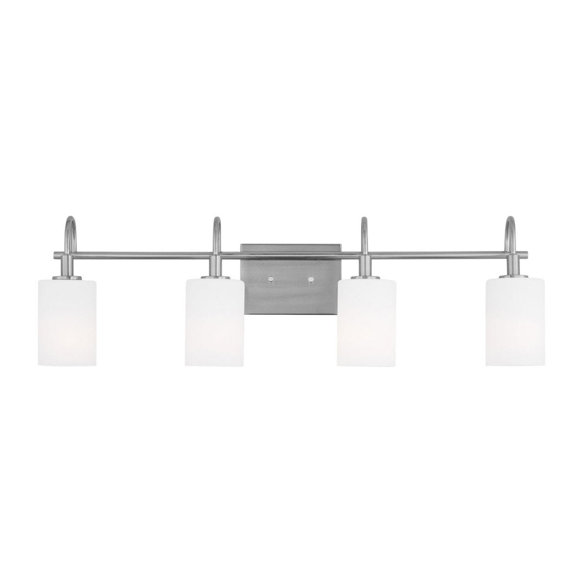 Luminaire de vanité Oak Moore - Nickel brossé 33 7/8" by Visual Comfort Studio | Luminaires & cie