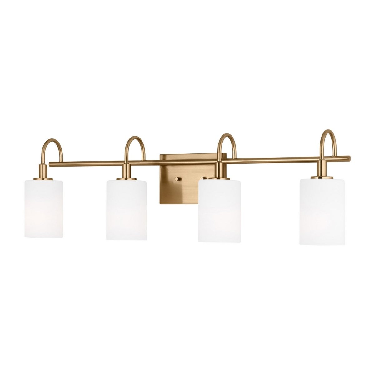 Luminaire de vanité Oak Moore - Nickel brossé 33 7/8" by Visual Comfort Studio | Luminaires & cie