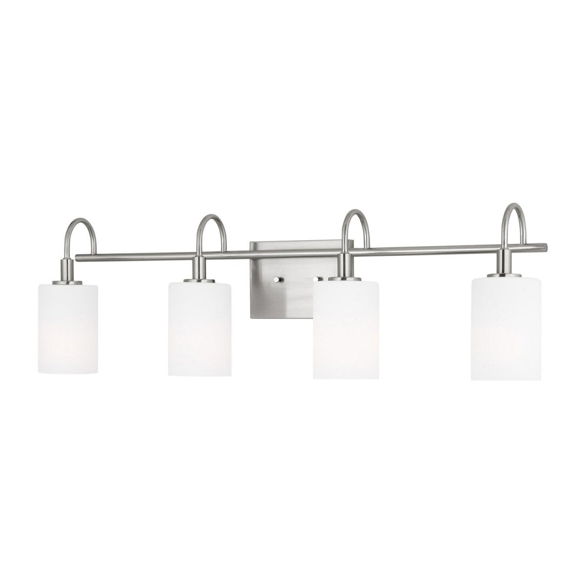 Luminaire de vanité Oak Moore - Nickel brossé 33 7/8" by Visual Comfort Studio | Luminaires & cie