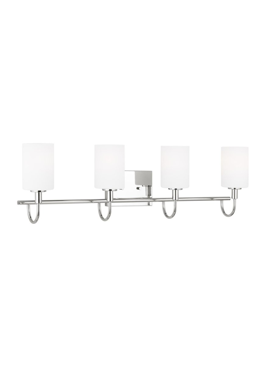 Luminaire de vanité Oak Moore - Chrome 33 7/8" Ampoules DEL incluses by Visual Comfort Studio | Luminaires & cie