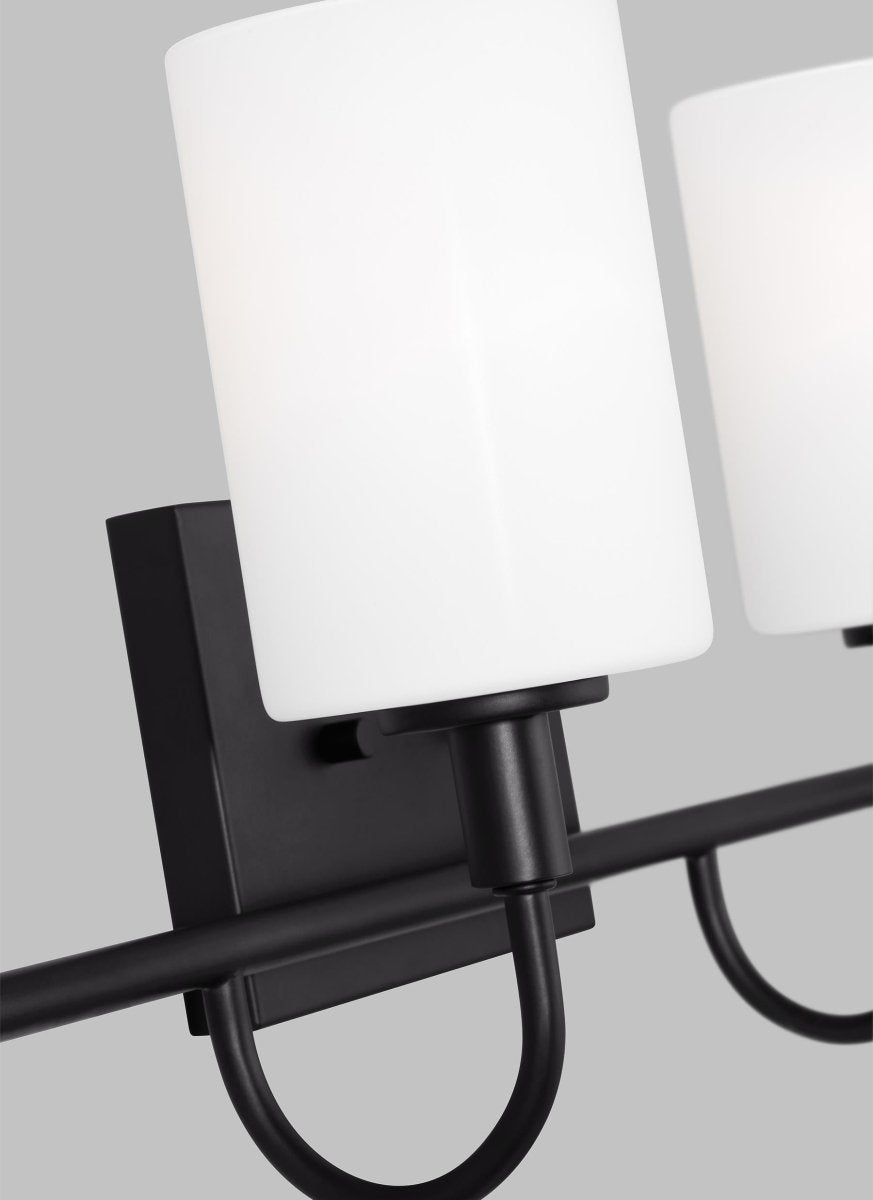 Luminaire de vanité Oak Moore - Noir de minuit 33 7/8" Ampoules DEL incluses by Visual Comfort Studio | Luminaires & cie