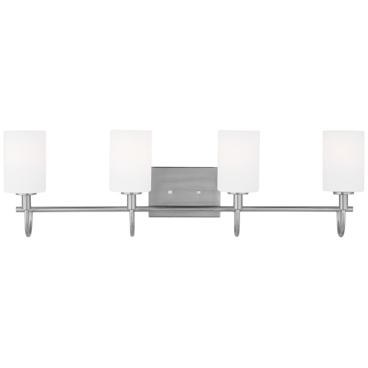 Luminaire de vanité Oak Moore - Nickel brossé 33 7/8" Ampoules DEL incluses by Visual Comfort Studio | Luminaires & cie