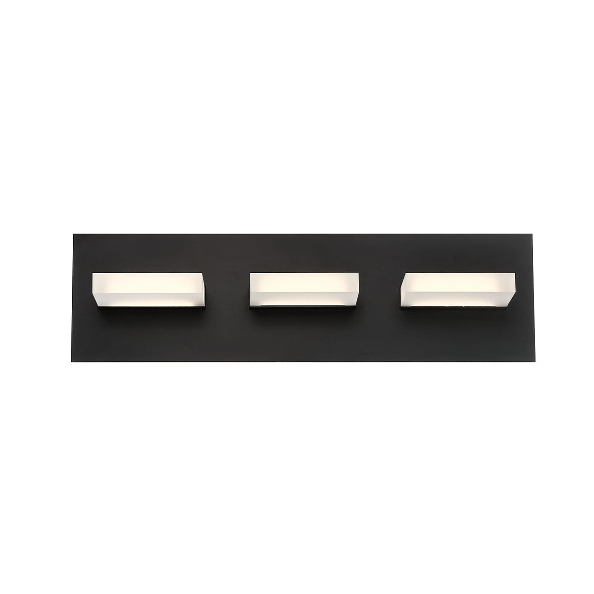 Luminaire de vanité Olson Noir mat, 18" – Eurofase