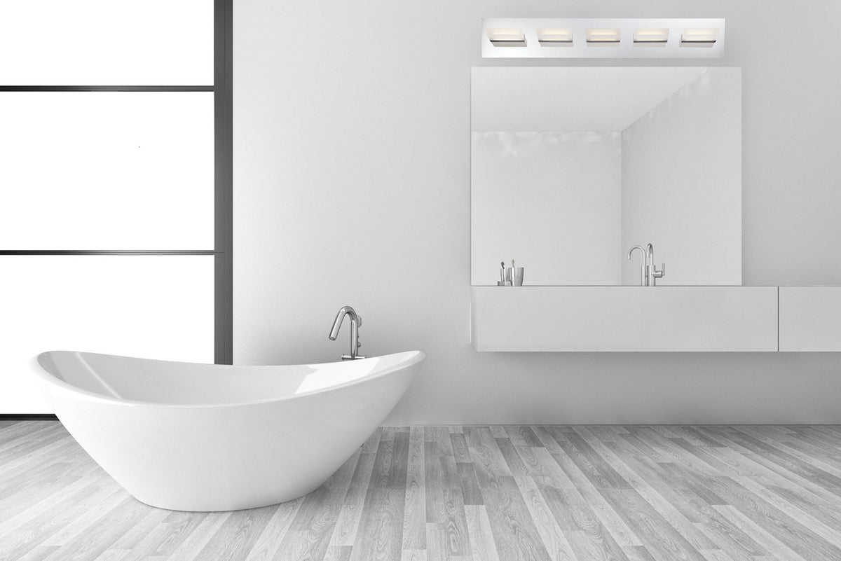 Luminaire de vanité Olson Chrome, 30" – vue 7