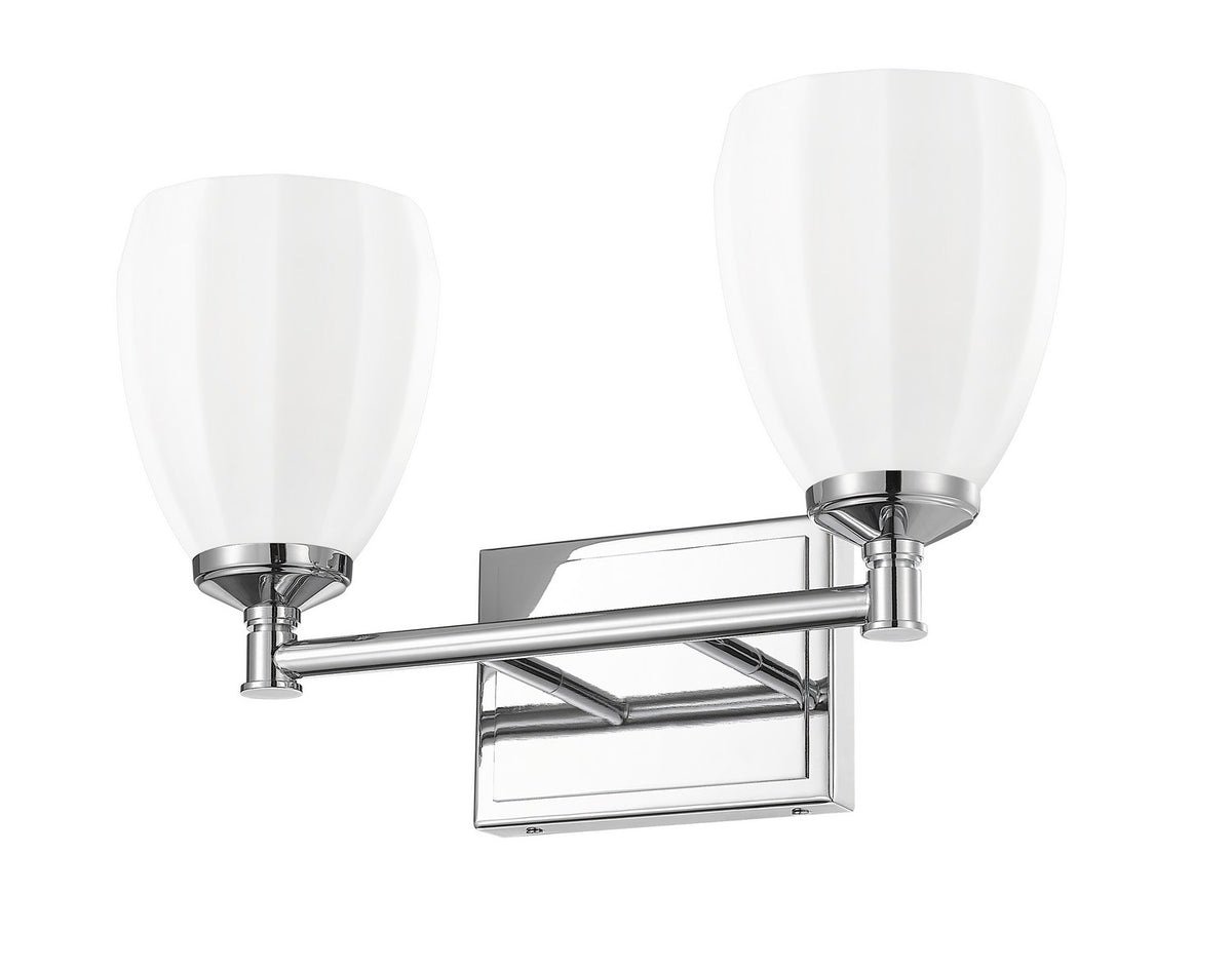 Luminaire de vanité Oren Chrome, 16" – vue 5