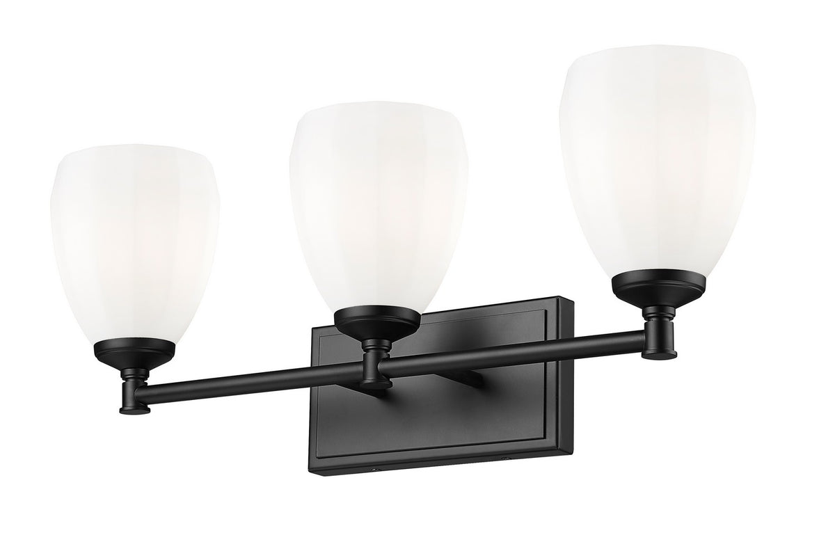 Luminaire de vanité Oren Noir mat, 24" – vue 3