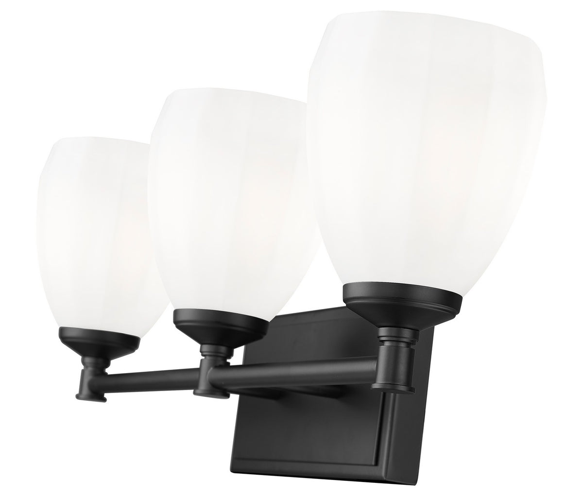 Luminaire de vanité Oren Noir mat, 24" – vue 4