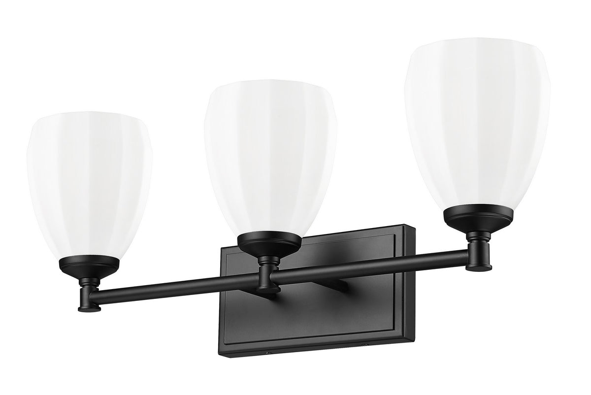 Luminaire de vanité Oren Noir mat, 24" – vue 5