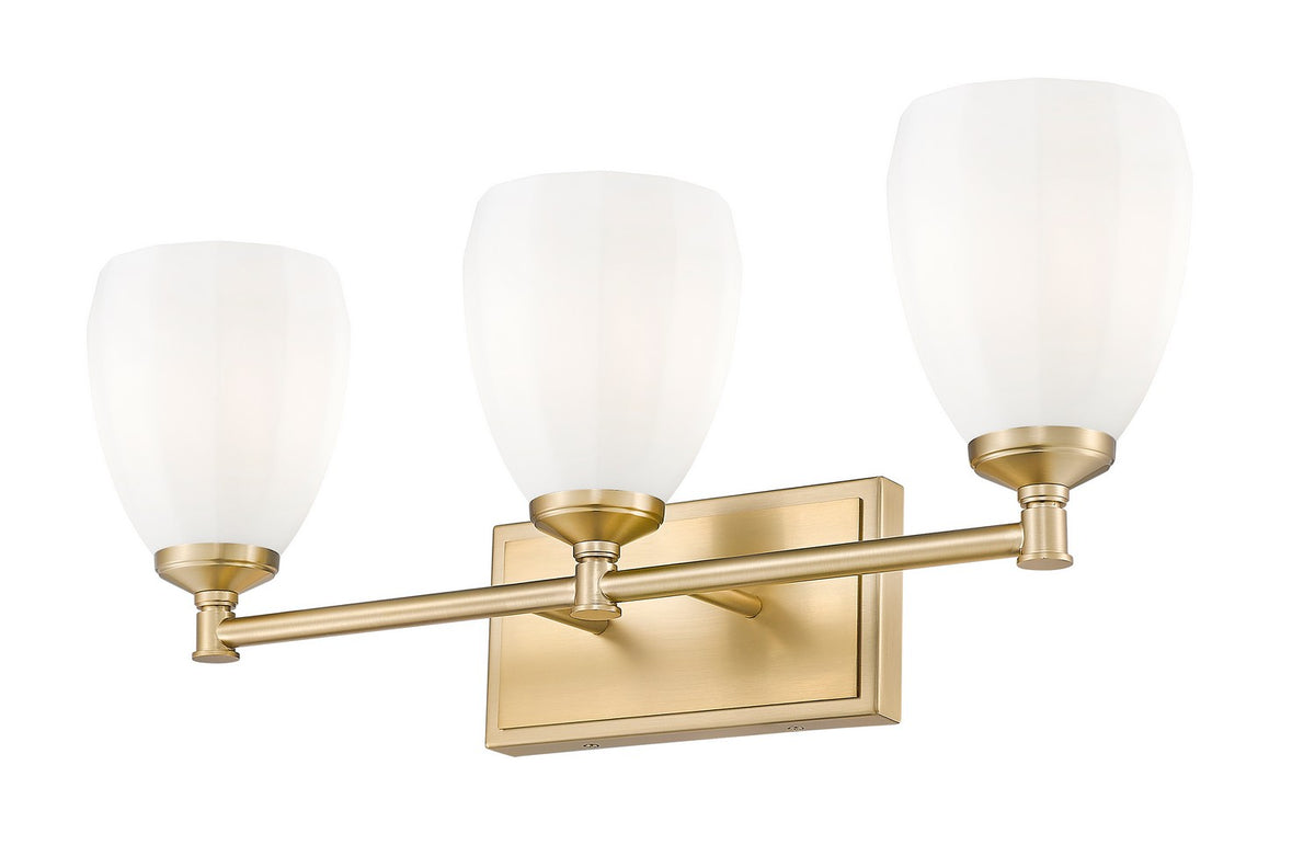 Luminaire de vanité Oren Or moderne, 24" – vue 3