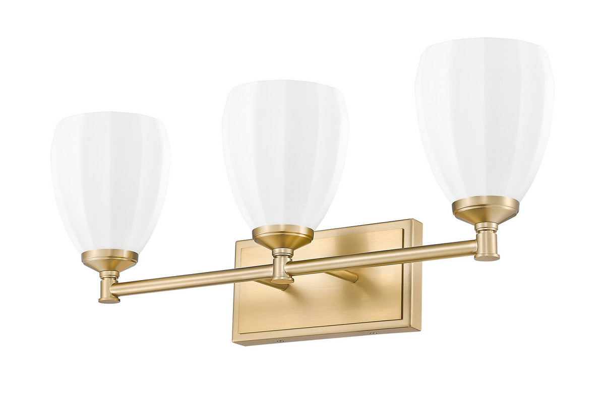 Luminaire de vanité Oren Or moderne, 24" – vue 5