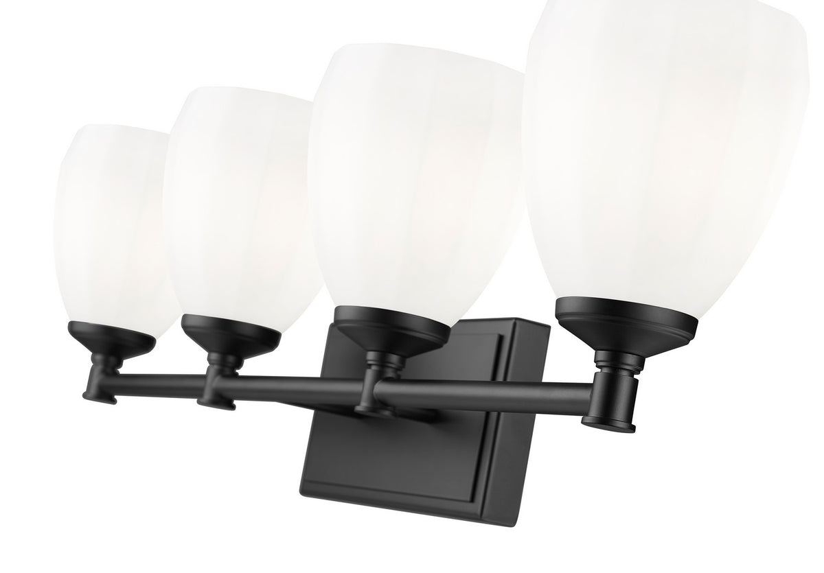 Luminaire de vanité Oren Noir mat, 31" – vue 4